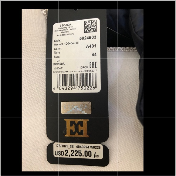 Escada Coat - Picture 6 of 6